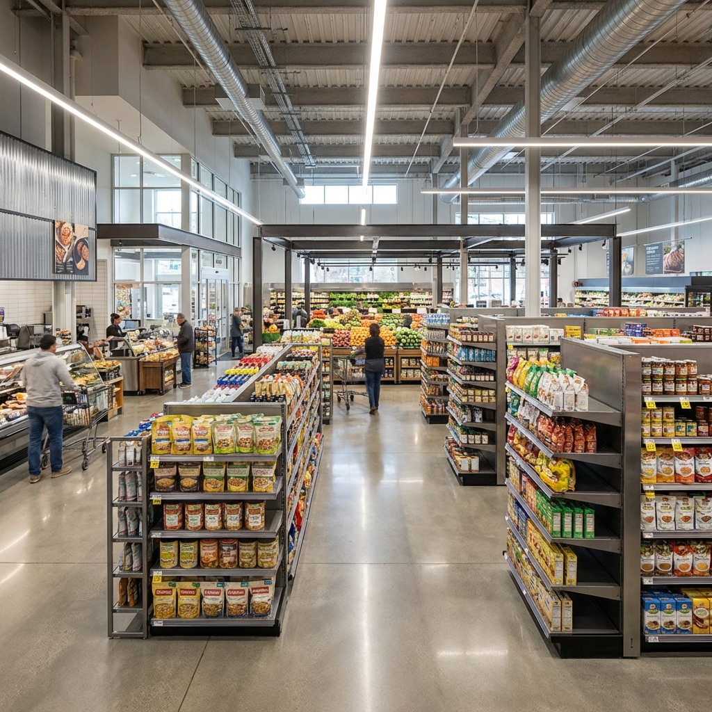 Supermarket rack manufacturers in Madurai